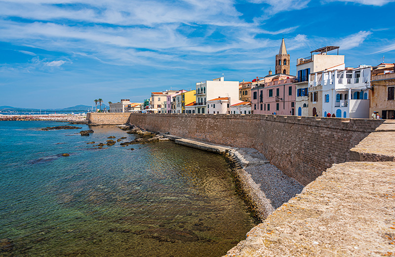 Storia di Alghero bastioni di alghero